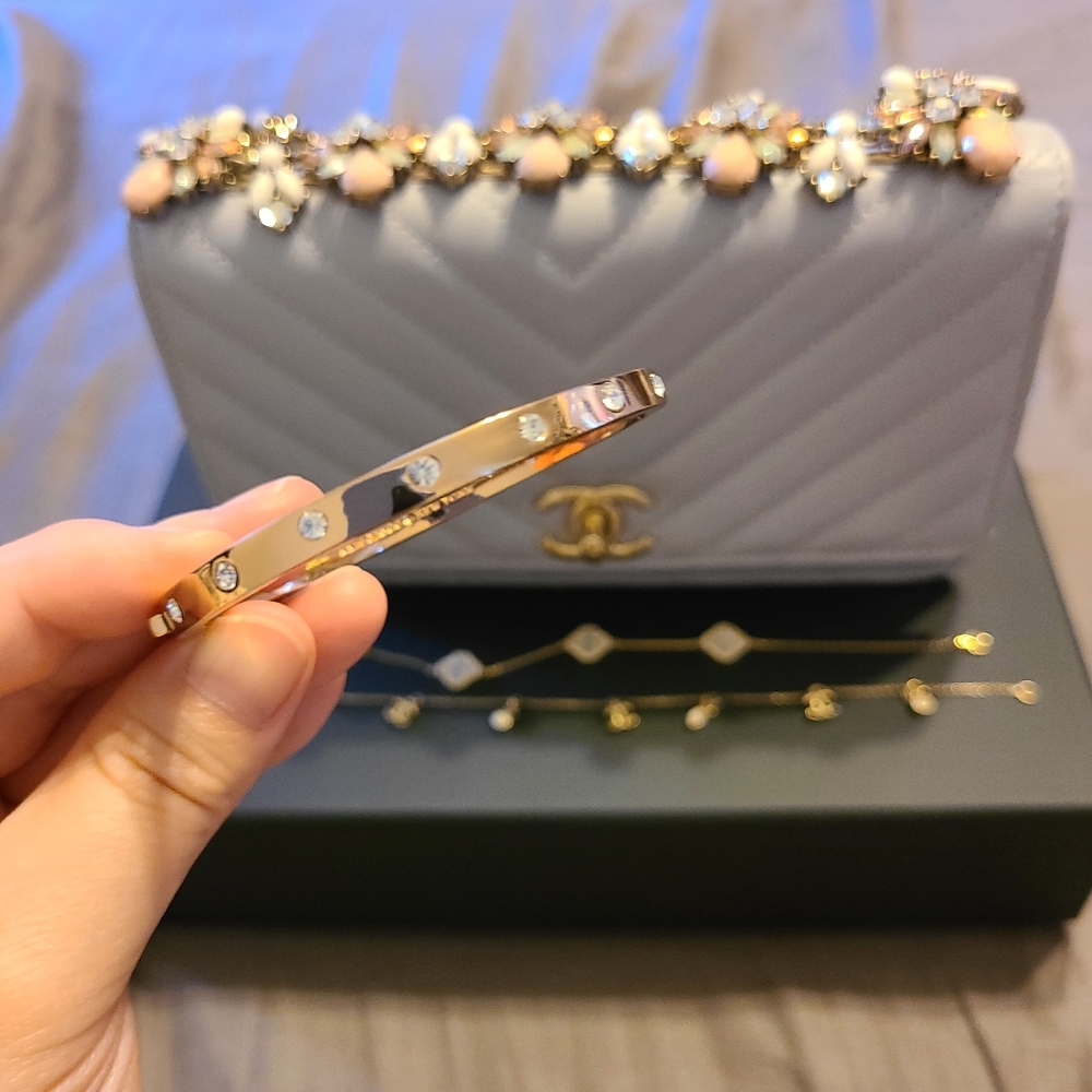 Kate Spade Bangle with Rhinestones